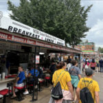 At the Iowa State Fair, pork chops mix with presidential politics. Will that change?