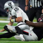 Mendoza throws pick-6, struggles in Raiders’ pre-season win over Texans