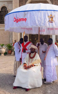Oborevwori hails peaceful virtues of Olu of Warri 