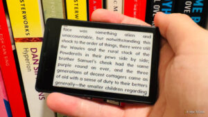 I thought a 3-inch eReader was a gimmick—a day later I was hooked