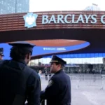 Opposing sides of WNBA trans athlete debate converge outside Fever vs. Liberty game in Brooklyn