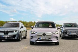Comparativa del Audi Q6 e-tron, BMW iX3 y Mercedes GLC EQ: duelo en la cumbre de la nueva élite alemana de los SUV eléctricos