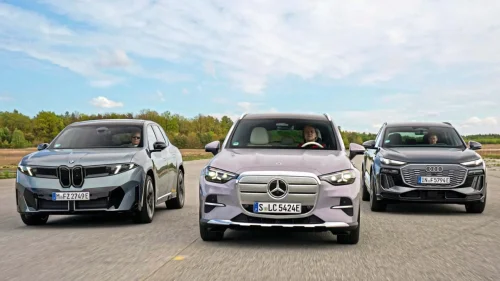Comparativa del Audi Q6 e-tron, BMW iX3 y Mercedes GLC EQ: duelo en la cumbre de la nueva élite alemana de los SUV eléctricos