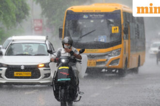Delhi weather today: Rains lash parts of city, bringing relief from heat and humidity; IMD issues alert