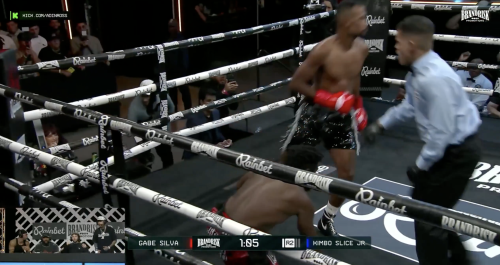 Watch Anderson Silva’s son vs Kimbo Slice Jr end in big knockout at Brand Risk 15