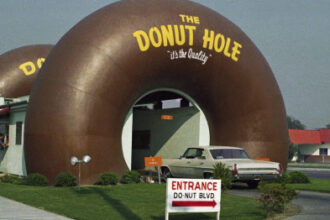 Pull up to the window, please, for a glimpse of an American icon: The drive-thru