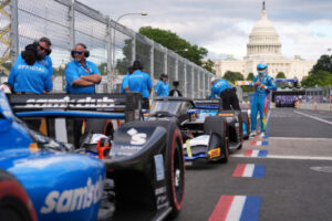 Drivers turn attention to bumps while testing DC IndyCar track