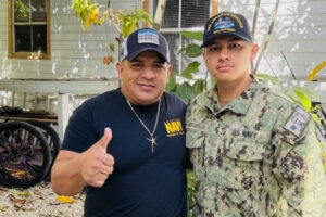 He was waiting for his son to return from the USS Lincoln. Then Border Patrol arrested him….