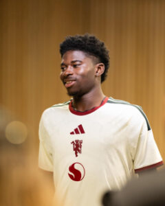 Baleba was quick to do one thing after signing…