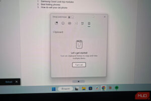 Your Windows clipboard can remember 25 items — and it changes how you work