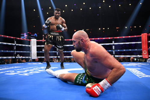 Tyson Fury compares punching power of Francis Ngannou and Deontay Wilder after getting dropped by both