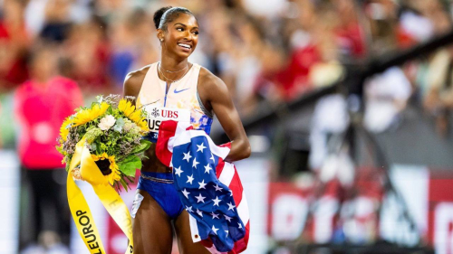 U.S. hurdler Russell, Brazil’s Dos Santos break world records at Diamond League