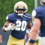 A pair of freshman impressing Notre Dame coaches with home run ability