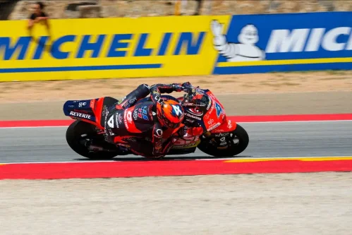 Moto2: Ortola pips Holgado by 0.058s on Friday