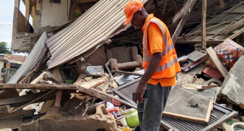 Two Rescued From Rubble As Building Collapses In Abuja