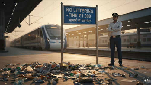 Indian Railways doubles fine for littering to ₹1,000: Check new rules