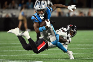 HC Dave Canales gives intriguing insight into deciding which WRs the Panthers decide to keep