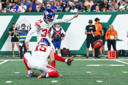 New York Giants’ John Harbaugh: Dominic Zvada has won the kicking battle