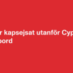 Färja har kapsejsat utanför Cypern