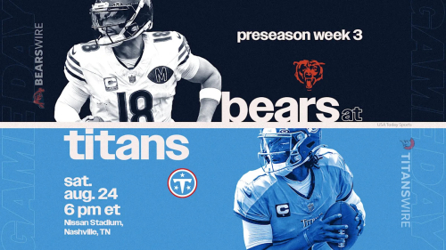Bears vs. Titans live updates: Start time, TV channel