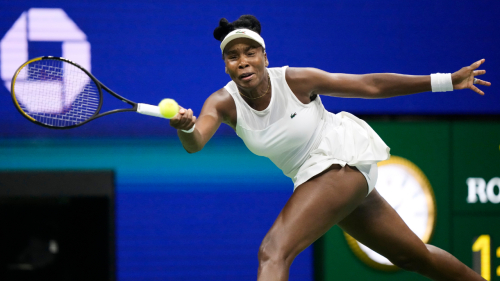 Venus Williams bows out of 26th US Open with first-round loss to Sofia Kenin