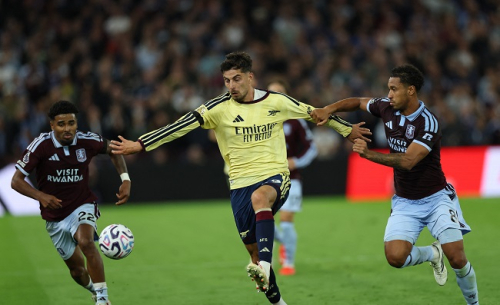 Saka Strike Seals Arsenal Win Over Villa As Gunners Maintain Perfect Start