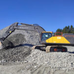 Customer tests for 50t Volvo electric excavator