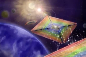 Interstellar solar sails hit a strange problem at 75% of light speed