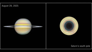Hubble spots a mysterious 10-sided ‘decagon’ growing around Saturn’s south pole