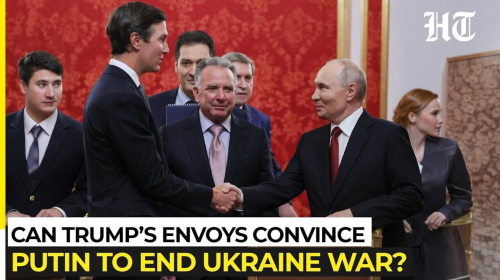 Trump’s envoys Witkoff and Kushner meet Putin in Moscow as US makes fresh push to revive Ukraine peace talks