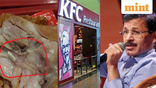 KFC customer claims insect in fried chicken, flags it to IAS Tukaram Mundhe; restaurant apologises