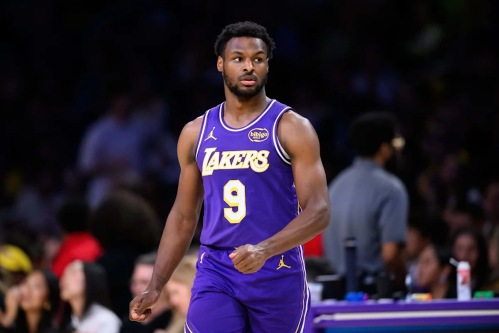 Bronny James on what he’s focusing on for this season