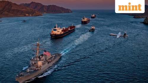 US denies Iran’s claim of strike on American vessel near Strait of Hormuz