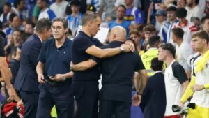 Manolo: “No entendemos por qué se anula el 1-0 de Omar”