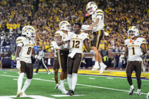 How much did Michigan football pay Western Michigan to scare living daylights out of it?