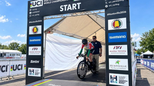 Luís Xavier nono na prova de fundo dos Mundiais de paraciclismo