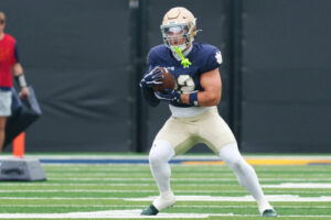 Watch Notre Dame’s Aneyas Williams get 2nd touchdown against Wisconsin