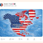 Iceland summons US ambassador over Trump’s Stars and Stripes map