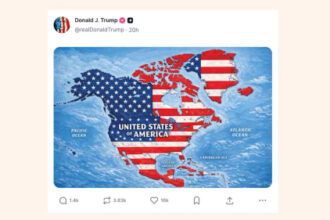 Iceland summons US ambassador over Trump’s Stars and Stripes map