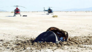 On this day in space! Sept. 8, 2004: NASA’s Genesis spacecraft crashed in the Utah desert, shattering its samples of solar wind particles from the sun