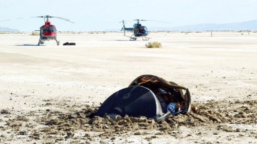On this day in space! Sept. 8, 2004: NASA’s Genesis spacecraft crashed in the Utah desert, shattering its samples of solar wind particles from the sun
