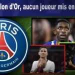 PSG : Ballon d’Or, aucun joueur mis en avant