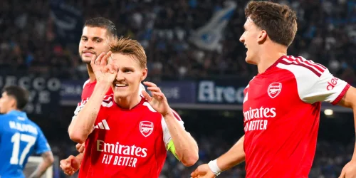Napoli 0-1 Arsenal: Odegaard impressive and decisive as Gunners win away