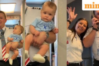 29 flights at 7 months? Baby goes viral after Southwest pilot parents share record in welcome address | Watch video