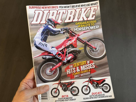 DIRT BIKE MAGAZINE SEPTEMBER 2026 — WHAT’S INSIDE THIS MONTH’S ISSUE
