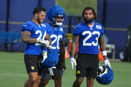 Rams’ Week 1 snap counts: Breaking down rotations at RB, WR and CB