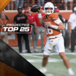 Tomorrow’s Top 25 Today: Texas surges to No. 1, Oregon tumbles in college football rankings