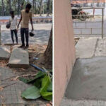 Bengaluru CEO fixes broken footpath for  ₹2,700 after lack of action from BBMP; sparks debate on ‘DIY governance’