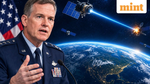 In a first, US Air Force Secretary reveals Washington has weapons in space; to counter challenges from adversaries