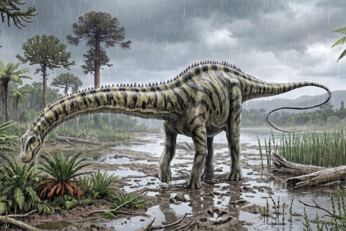 First Diplodocus fossils found outside of United States 